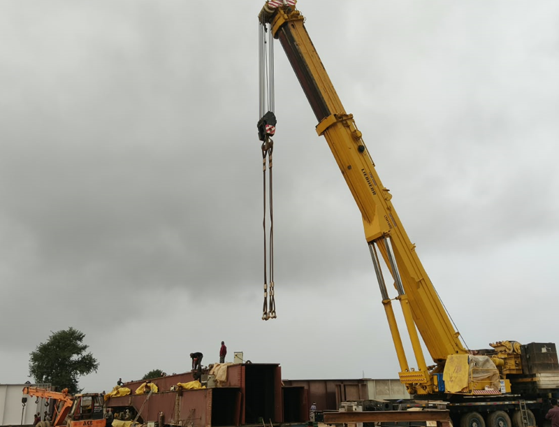 SAM India construction work